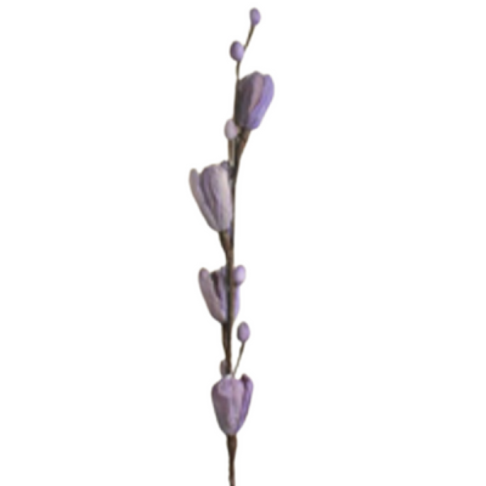 Purple Handmade Flowers | Real Corn Made Flowers